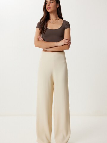 Happiness İstanbul Широкий Штаны в Бежевый
