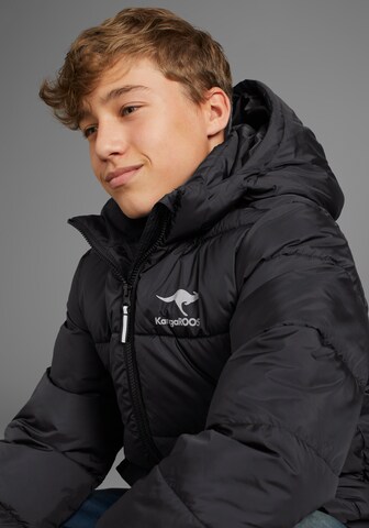 KangaROOS Winter Jacket in Black
