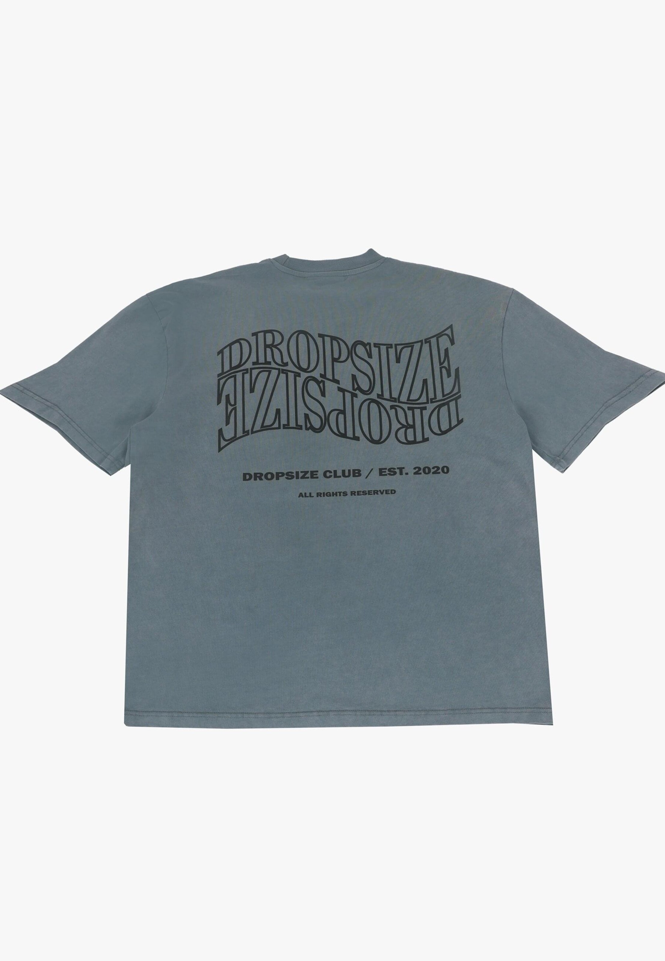 T-Shirt Dropsize en gris