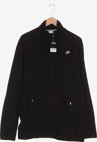 NIKE Sweatshirt & Zip-Up Hoodie in XXXL in Black: front