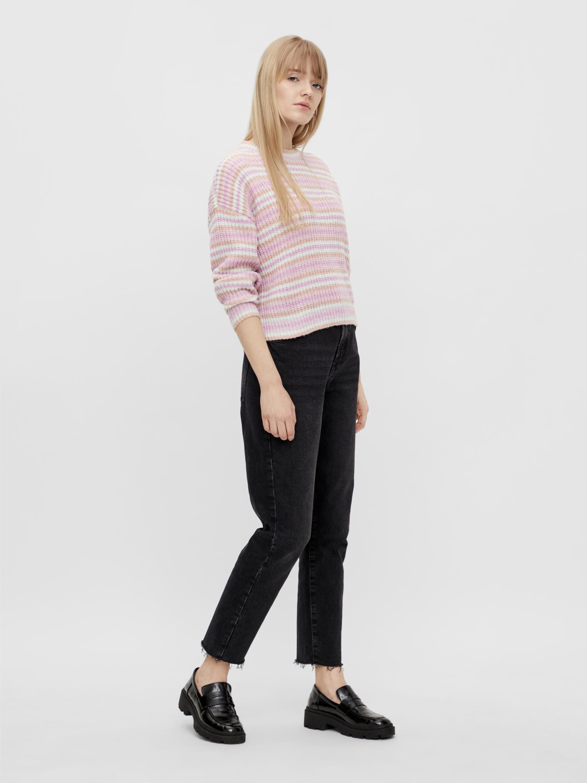 Vêtements Pull-over Gina PIECES en Rose 
