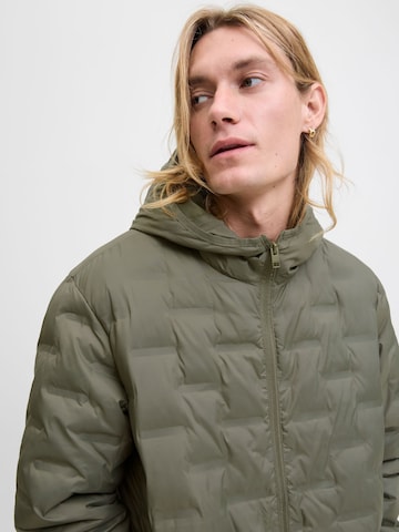 JACK & JONES - Chaqueta de invierno en verde