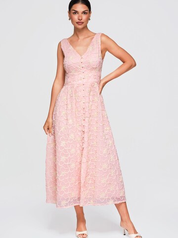 Ombre - Vestido en rosa: frente