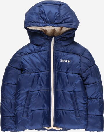 Levi's Kids Winter Jacket in Blue: front