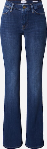 FRAME Flared Jeans in Blue: front