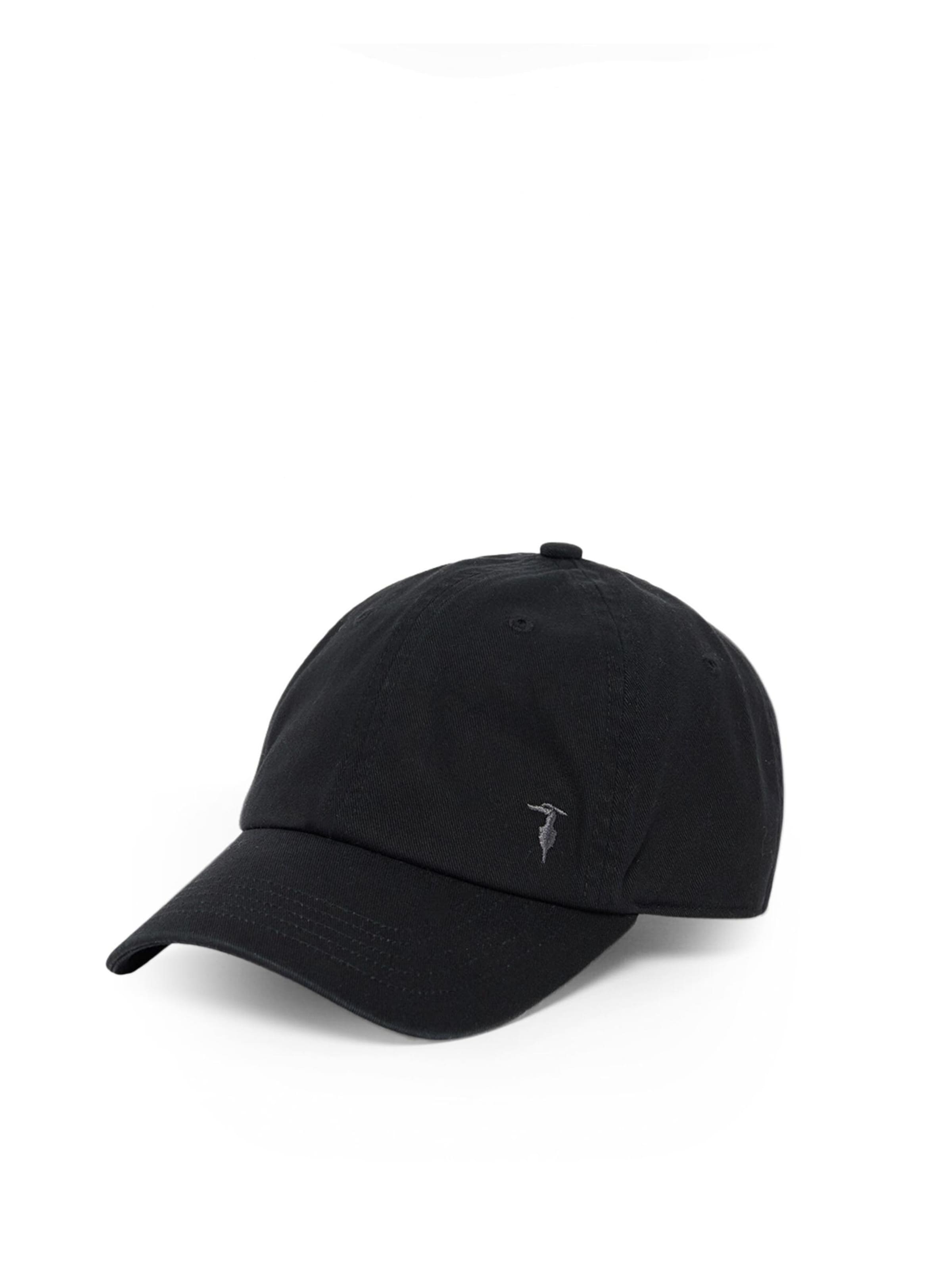 Cappello da baseball di Trussardi in nero: frontale