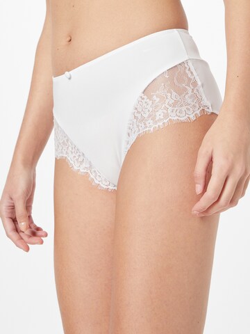 Panty di LingaDore in bianco: frontale