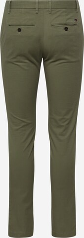 TOMMY HILFIGER tavaline Chino-püksid 'Bleecker', värv roheline