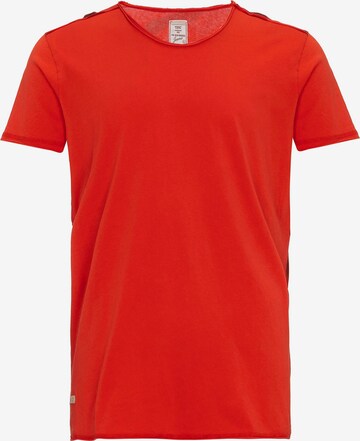 Redbridge T-Shirt 'San Diego' im Double Look in Orange: predná strana