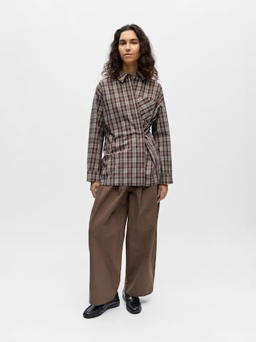 OBJECT - Blusa en marrón