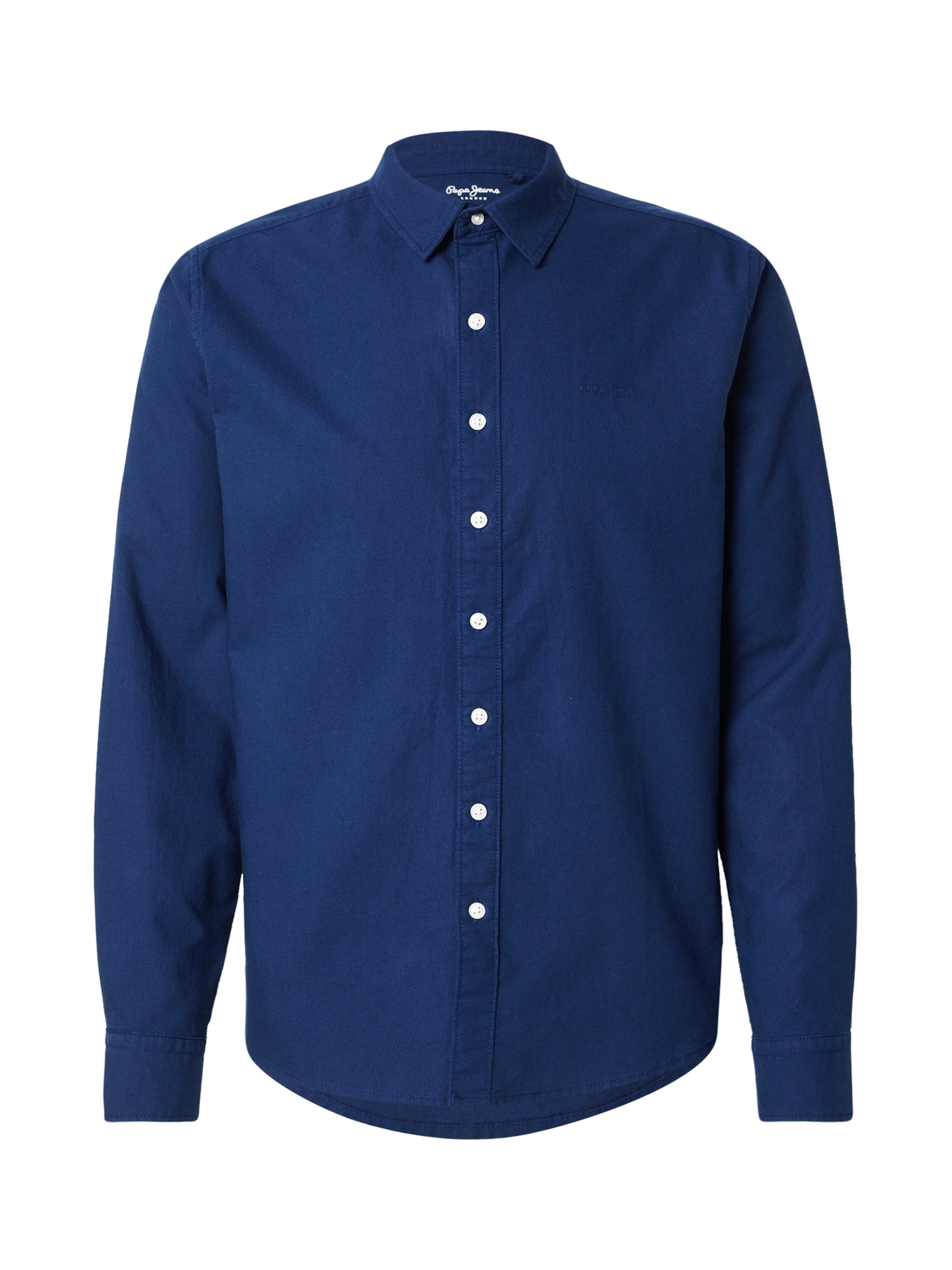 Pepe Jeans Rovný strih Košeľa - Modrá: predná strana