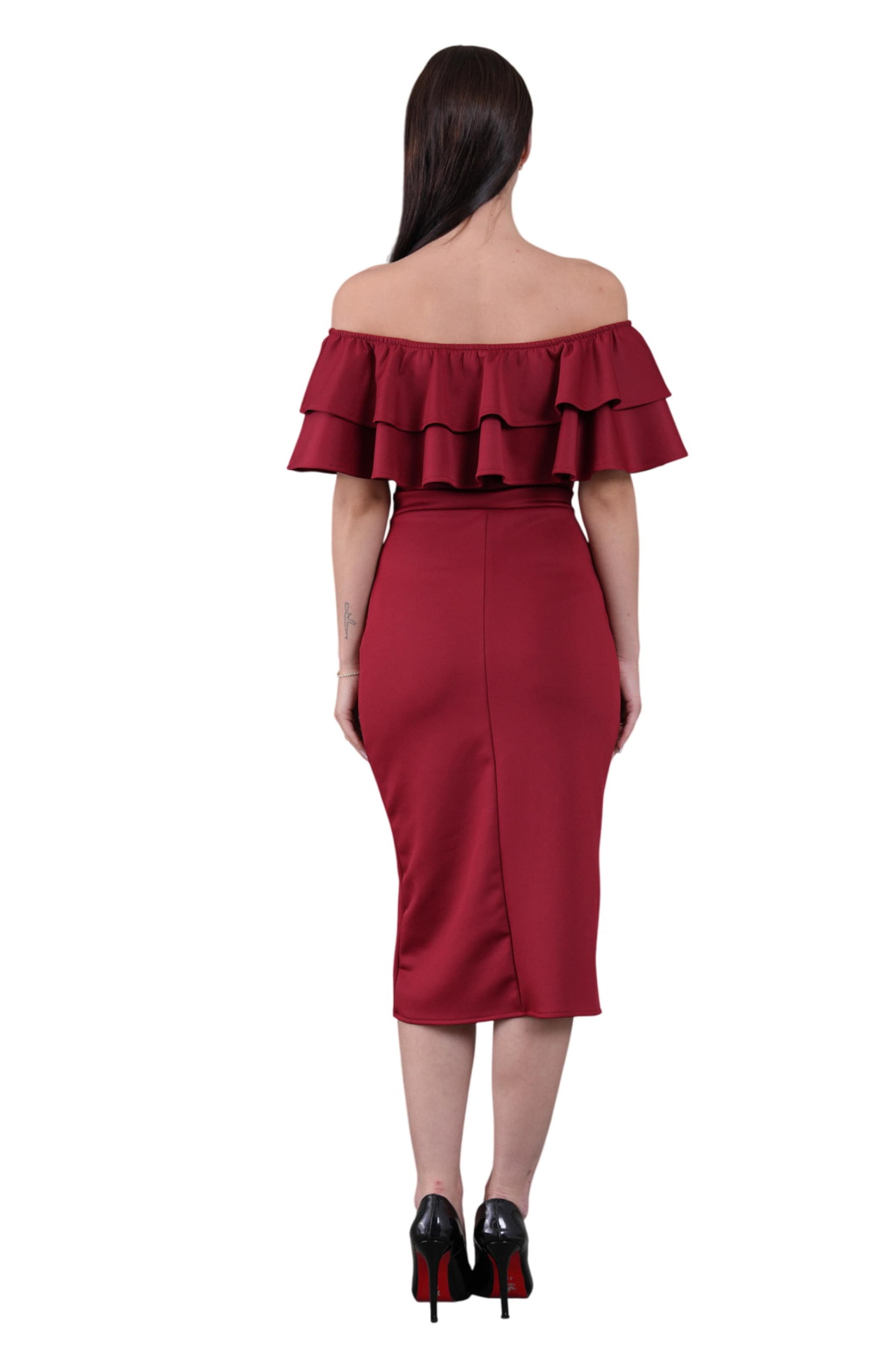 WOMAN VISION Cocktailjurk in Rood