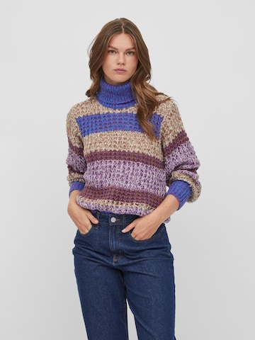 VILA - Pullover 'Abril' em roxo: frente