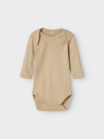 NAME IT - Pijama entero/body en beige