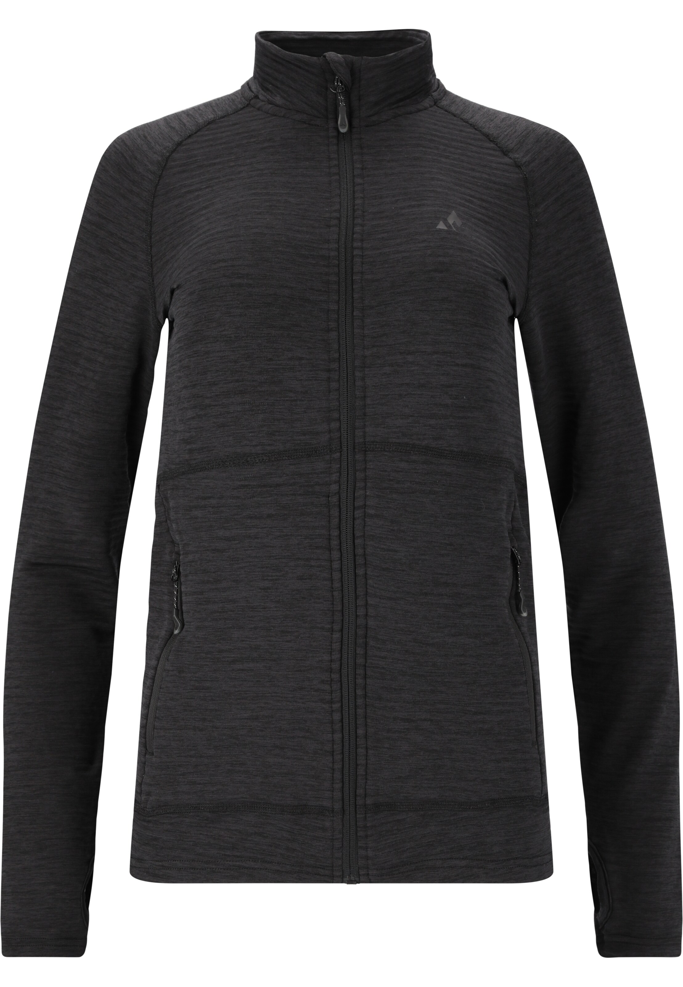 Whistler Fleecejacke 'Nevados' in Grau: Vorderseite