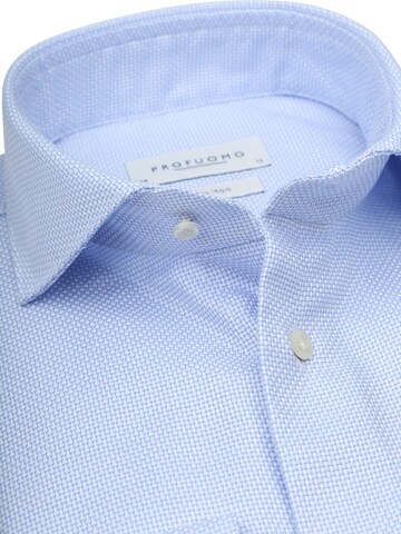 Profuomo Slim fit Button Up Shirt in Blue