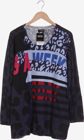 MIAMODA Sweater & Cardigan in 6XL in Blue: front