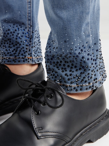 monari Slimfit Jeans '808901' in Blau