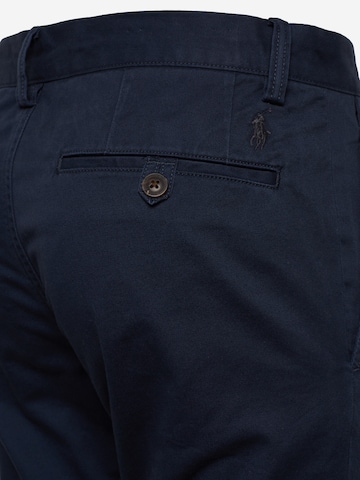 Polo Ralph Lauren regular Lærredsbukser 'BEDFORD' i blå
