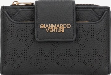Portamonete di GianMarco Venturi in nero: frontale