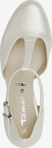 TAMARIS Γόβες slingback σε μπεζ