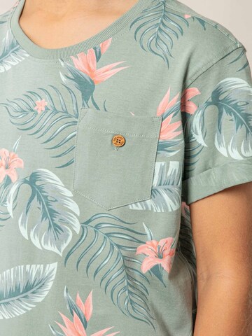 T-Shirt 'Nubie' Deeluxe en vert