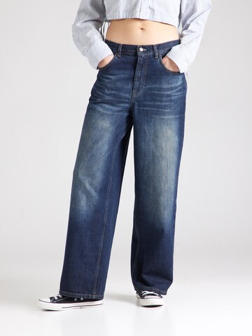 TOPSHOP Wide Leg Farkut 'Gilmore' värissä sininen: etupuoli