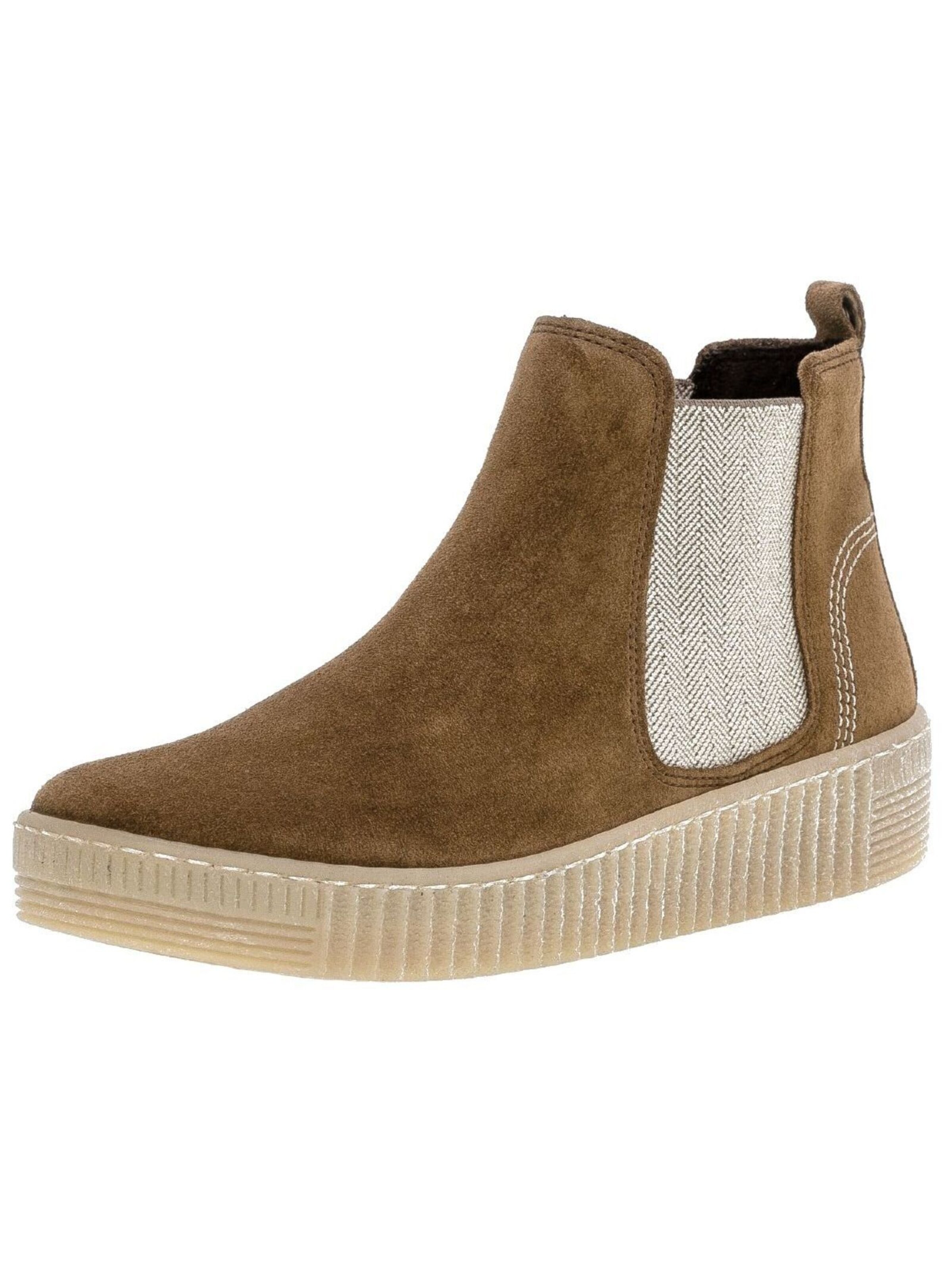 GABOR Chelsea Boots in Brown: front