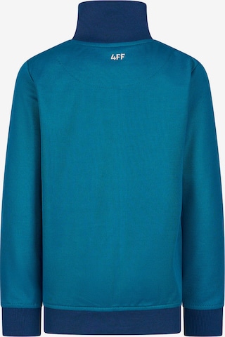 4funkyflavours - Sudadera con cremallera 'Soulsea' en azul