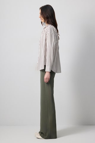 évasé Pantalon Touche Prive en vert