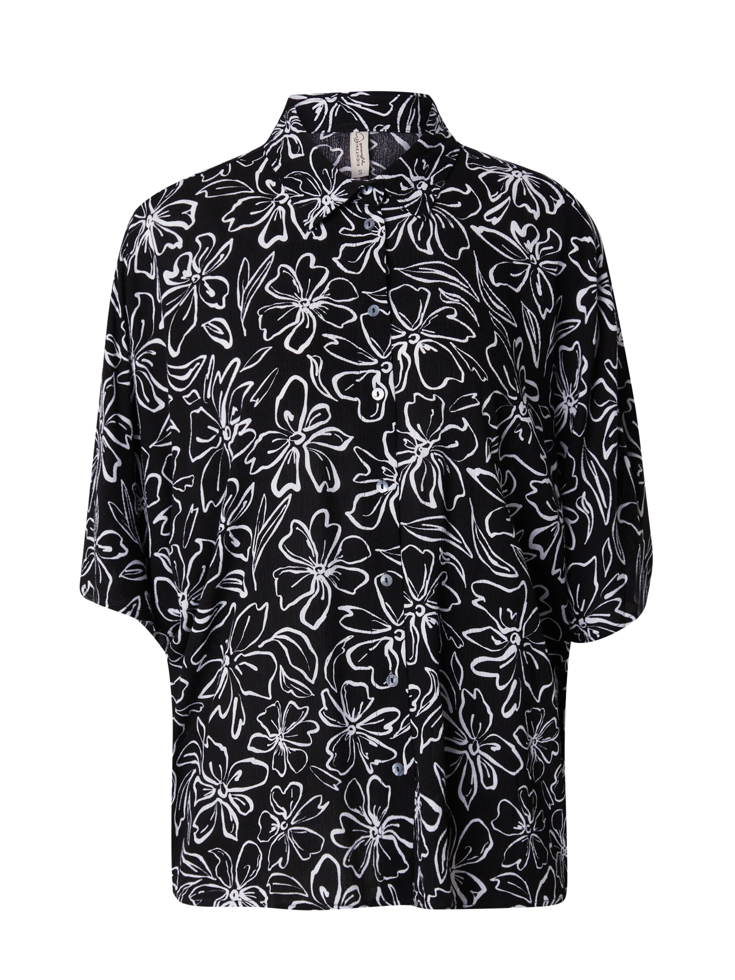 Eight2Nine Blouse in Black: front