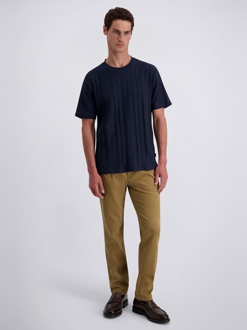 Effilé Pantalon chino 'Chatou' PIERRE CARDIN en marron