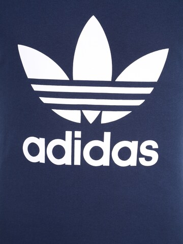 ADIDAS ORIGINALS Shirt 'Adicolor Classics Trefoil' in Blauw