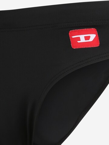 DIESEL Badehose in Schwarz