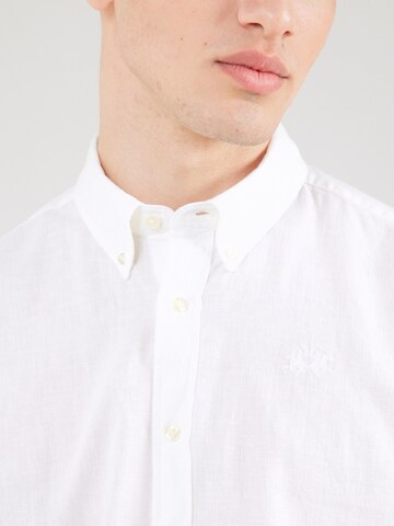 La Martina - Regular Fit Camisa em branco