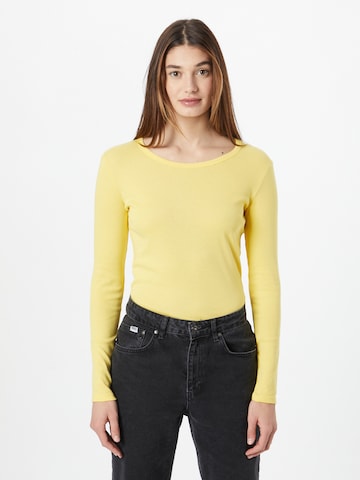 UNITED COLORS OF BENETTON Shirt in Yellow: front