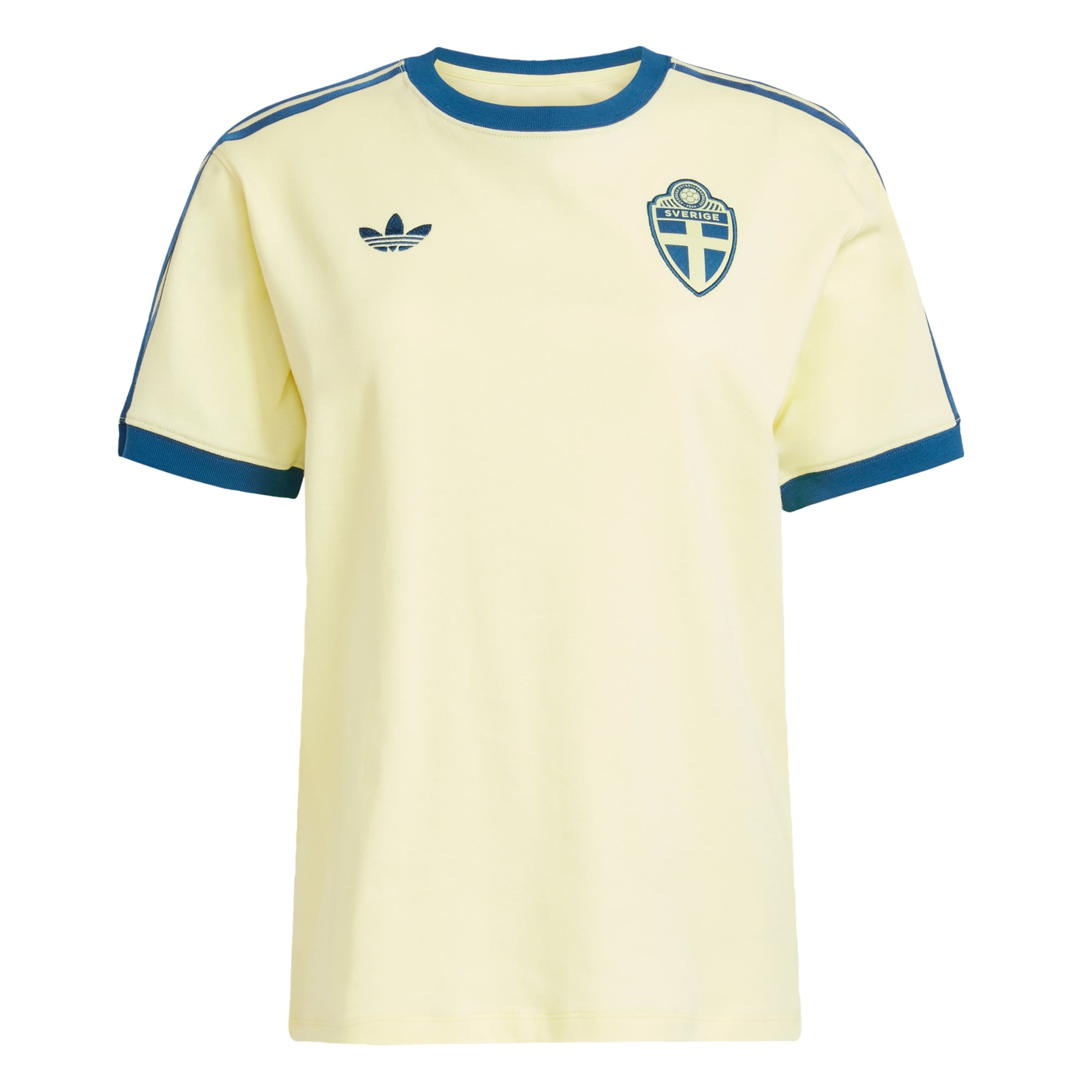 ADIDAS ORIGINALS Shirt 'Schweden' in Geel: voorkant