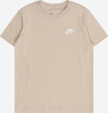 Nike Sportswear Shirt 'FUTURA' in Beige: front