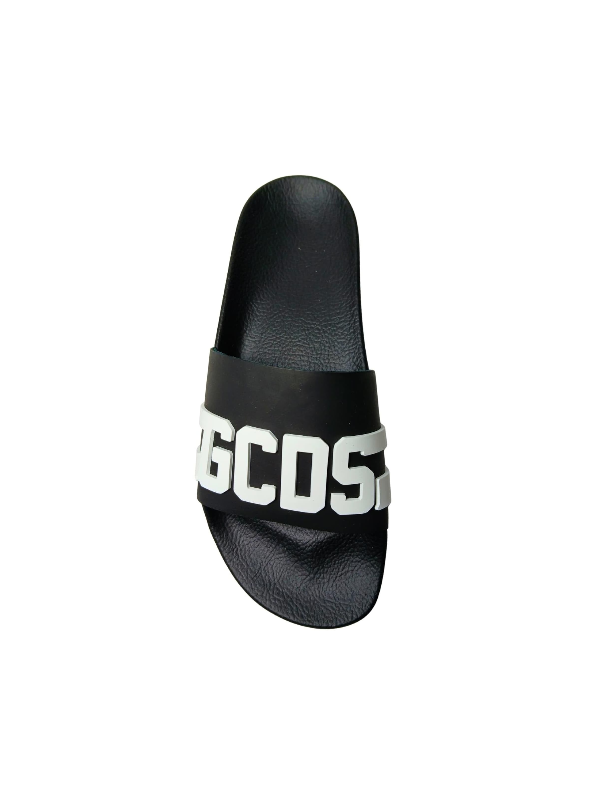 Scarpe da spiaggia / da bagno di GCDS in nero