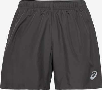 ASICS Sportshorts in dunkelgrau / weiß, Produktansicht