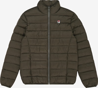 FILA Veste mi-saison 'Milano' en vert foncé, Vue avec produit