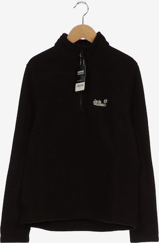 JACK WOLFSKIN Sweater L in Schwarz: Vorderseite