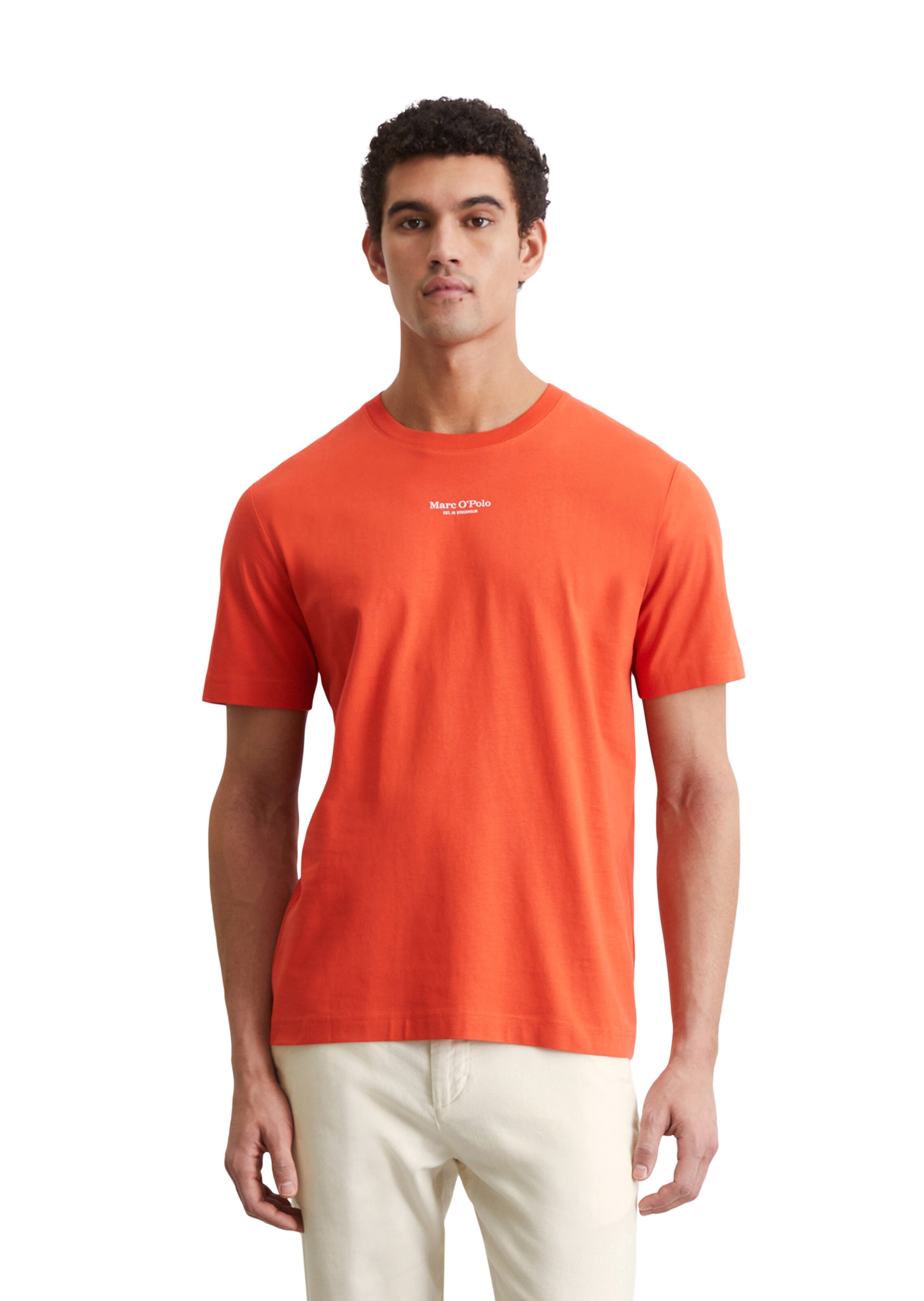 Marc O'Polo Shirt in Orange: front