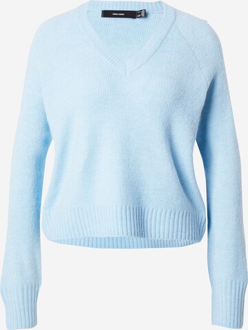 VERO MODA Pullover 'ELLYLEFILE' i blå: forside