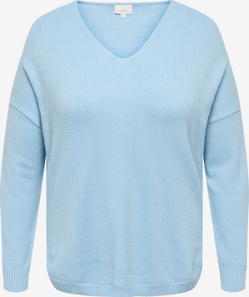 ONLY Carmakoma Pullover 'CARMargareta' in Blau: Vorderseite