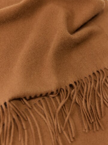 GOBI Cashmere Scarf 'Unisex Cashmere Fringed Scarf' in Brown