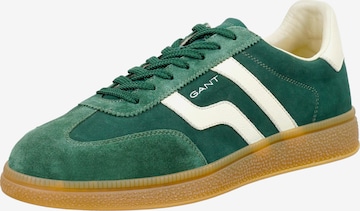 GANT Matalavartiset tennarit 'Cuzmo' värissä vihreä: etupuoli