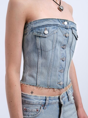 Dr. Denim Top 'Carli' in Blue