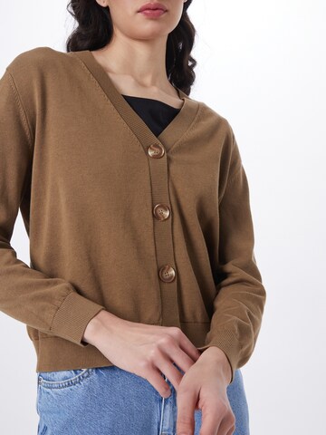 s.Oliver Knit Cardigan in Brown