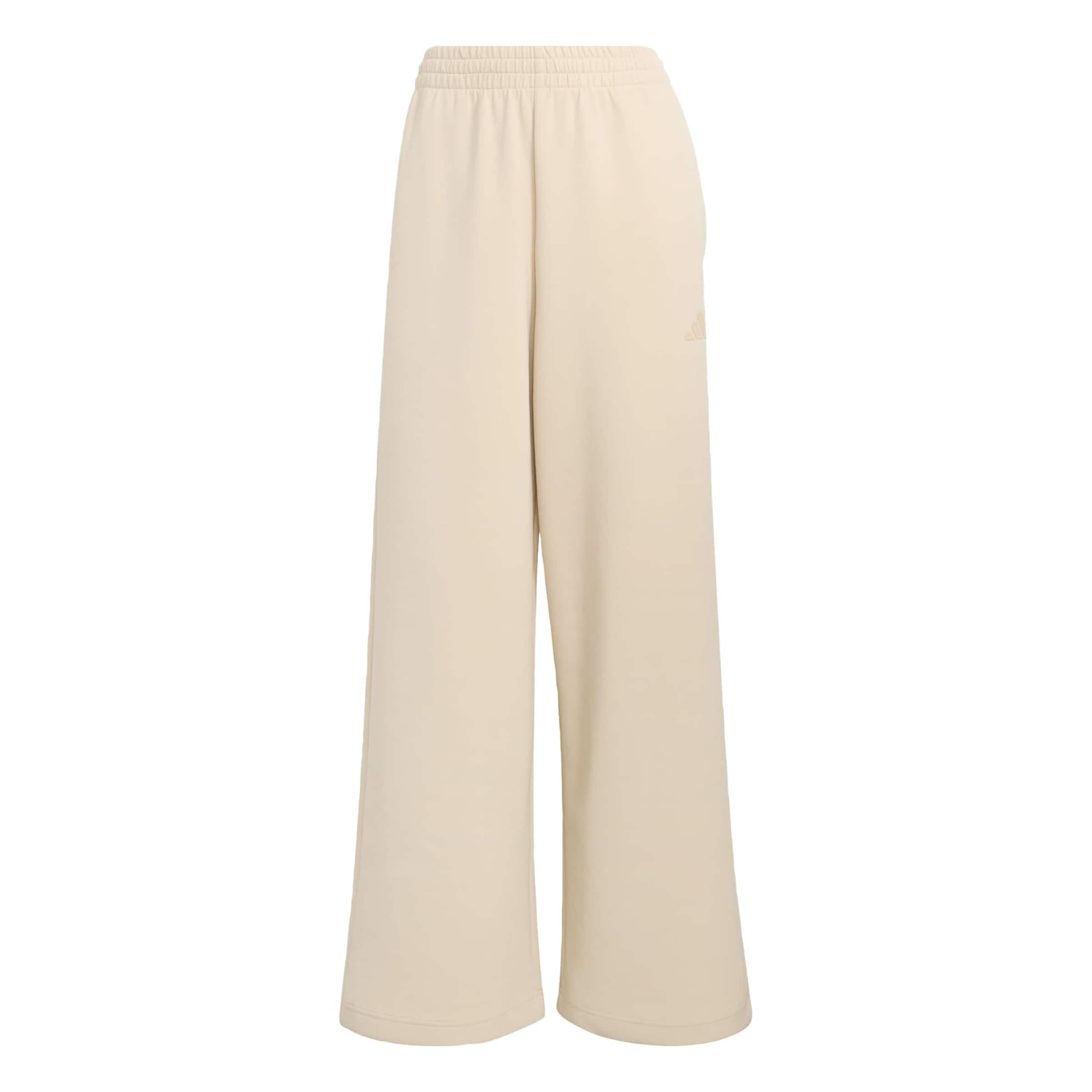 ADIDAS SPORTSWEAR - Pierna ancha Pantalón deportivo en beige: frente